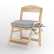NALA实木可调节高度 学习椅