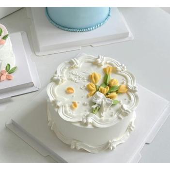 周日5月14日母亲节限订款｜好吃颜值高的郁金香蛋糕🎂