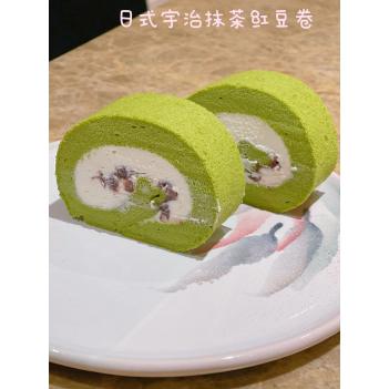 第六团 日式牛乳海盐蛋糕卷&抹茶🍵红豆蛋糕卷 ，糯叽叽养生糕😋和法式乳酪月饼.