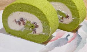第六团 日式牛乳海盐蛋糕卷&抹茶🍵红豆蛋糕卷 ，糯叽叽养生糕😋和法式乳酪月饼.