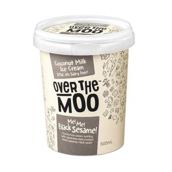 《冰淇淋》「反季大清仓」over the moo ice cream 椰奶日式烤黑芝麻味道 周六
