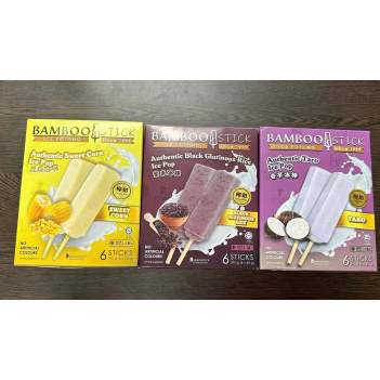 【小夏折扣仓价】Bamboo新品冰糕🍦 个人更喜欢的一款比光明红豆沙好吃Bamboo红豆沙棒冰，近期不会有的价格，购买任意2盒以上按照💰4.99/盒结算