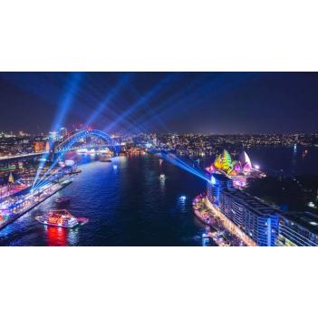 Vivid缤纷悉尼灯光音乐节观光游船（5月10號截止）